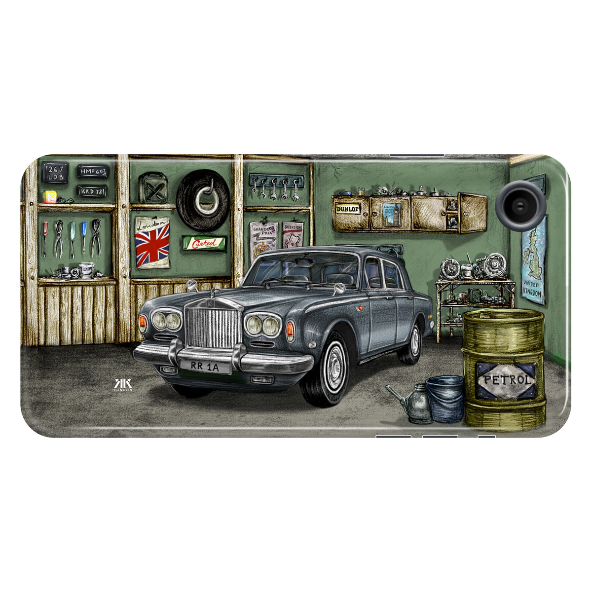 Rolls-Royce Series A1 Grey - Tough Case - iphone-xr