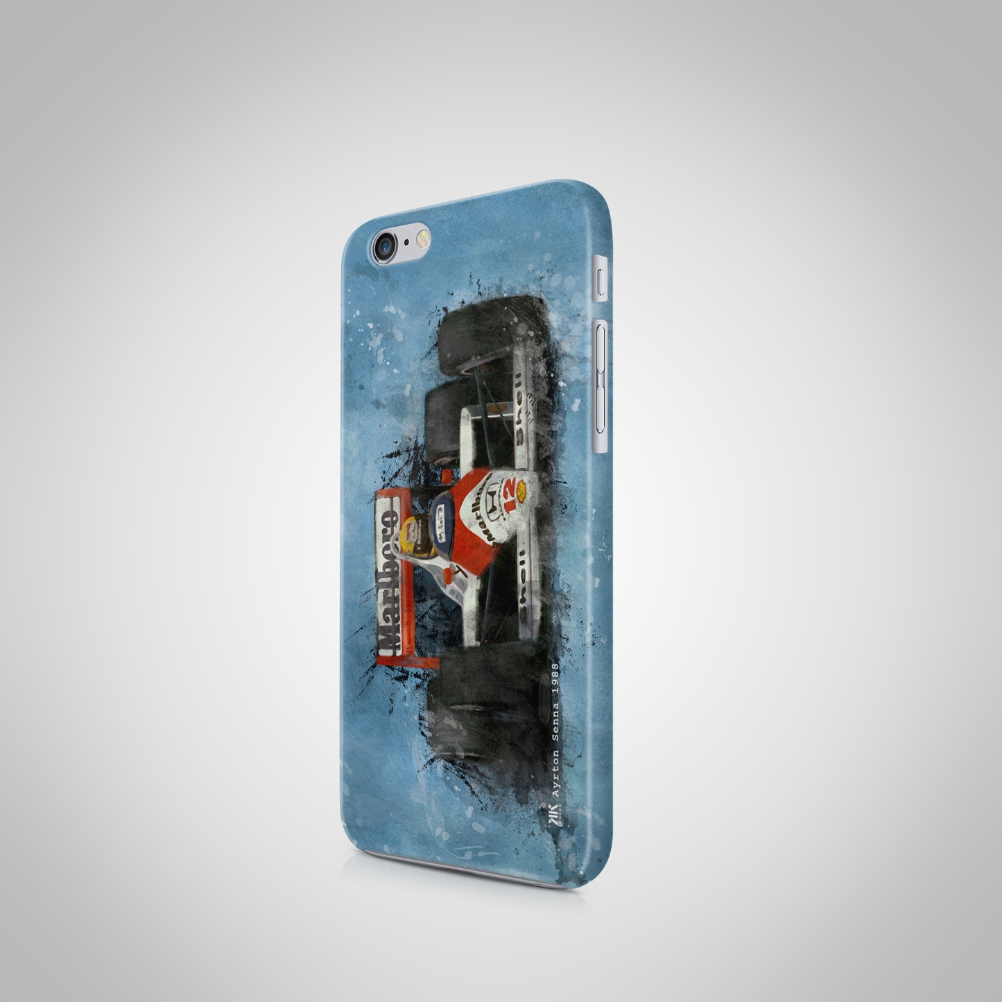Ayrton Senna - McLaren 1988 F1 Car - Phone Case
