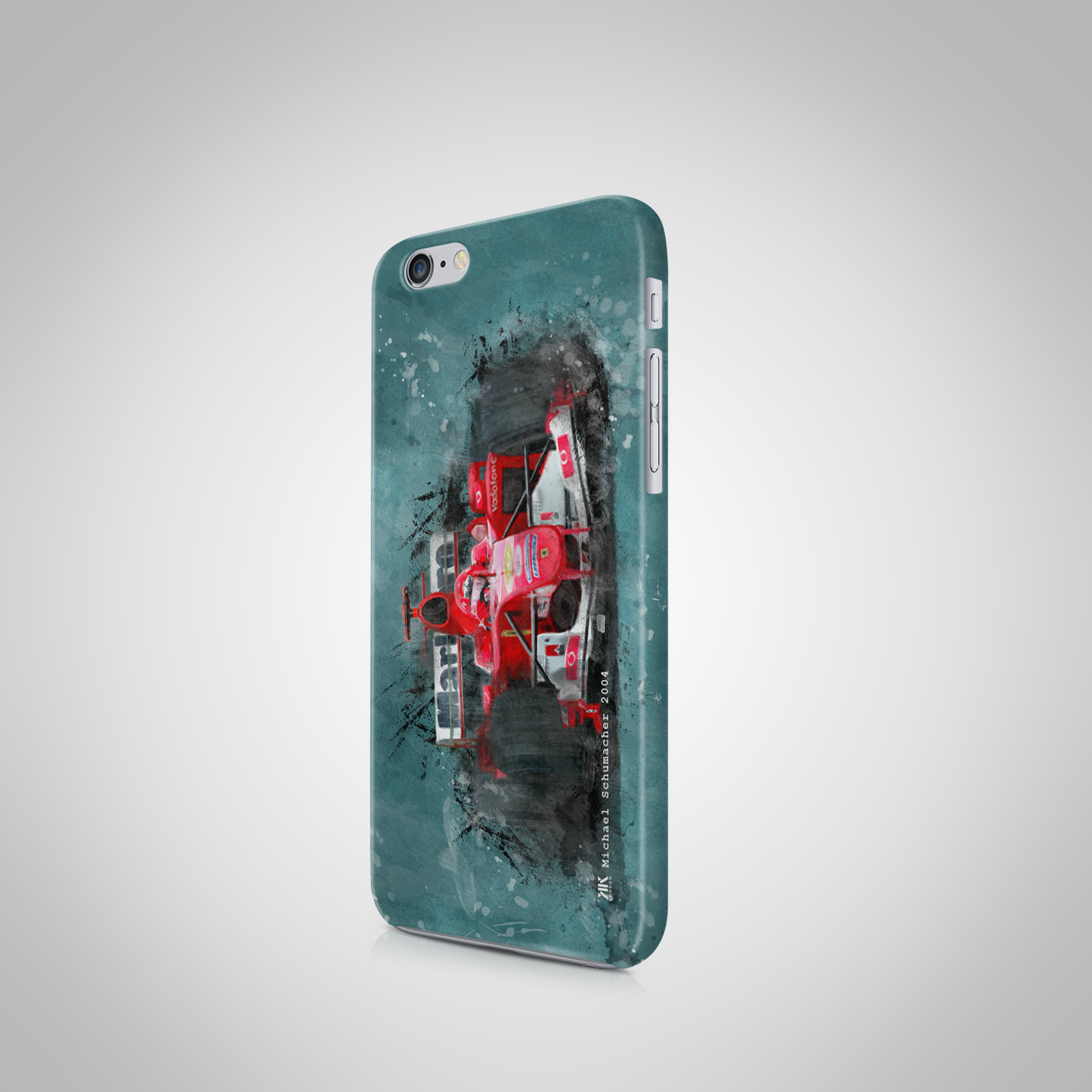 Michael Schumacher - Ferrari 2004 F1 Car - Phone Case