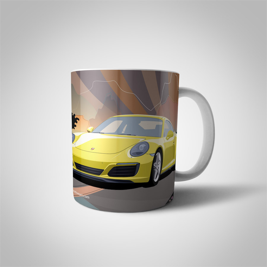 Porsche 911 Carrera S 2017 Mug