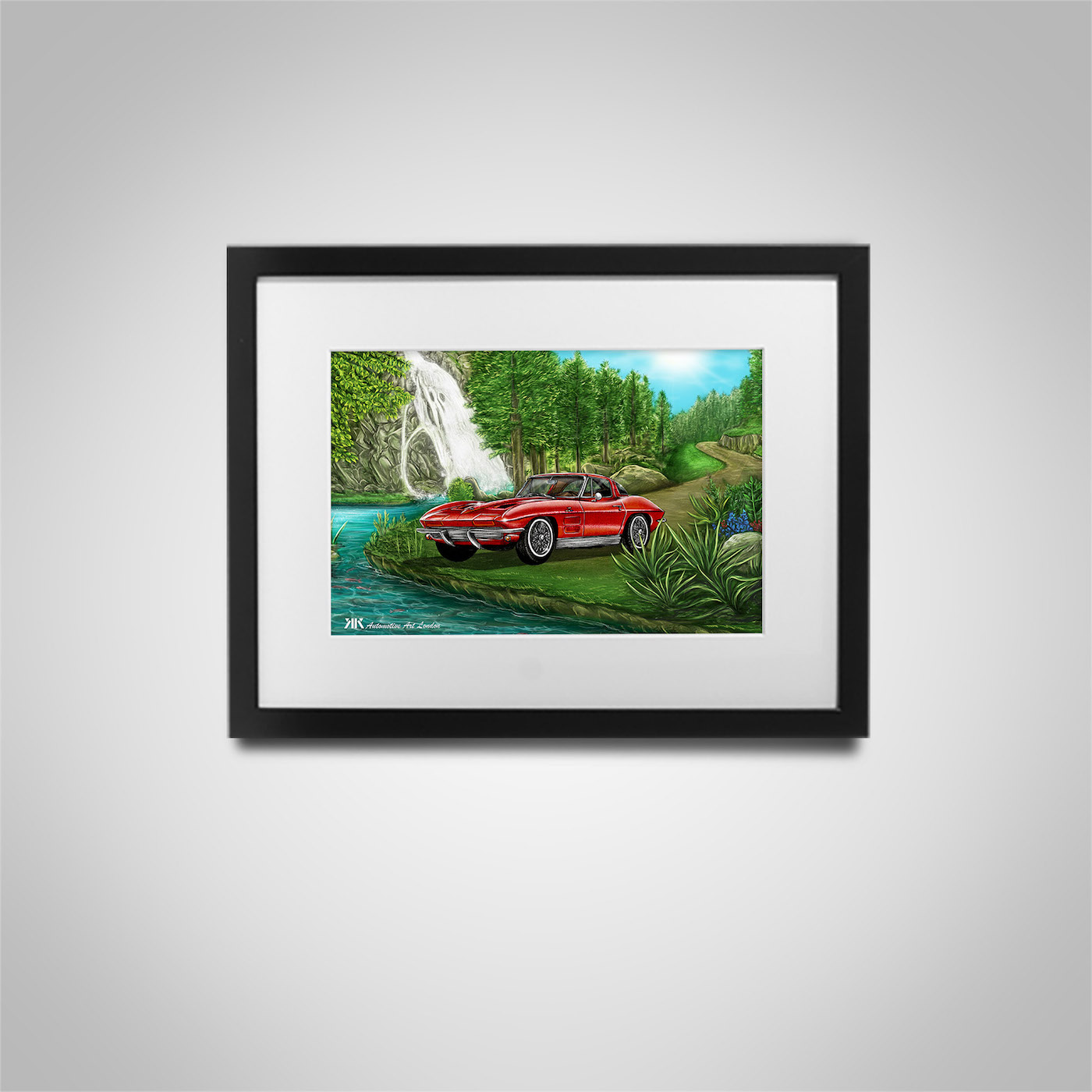 Chevrolet Stingray 1963 Red