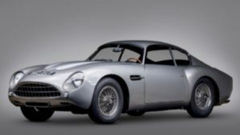 The Aston Martin DB4 GT Zagato, inspired by Italy