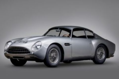 The Aston Martin DB4 GT Zagato, inspired by Italy